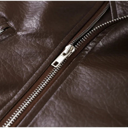 Chaqueta Jackie con cremallera y solapa