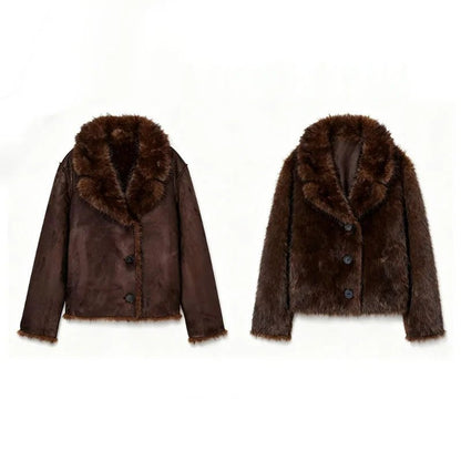 Chaqueta Jenny Reversible de Piel Sintética