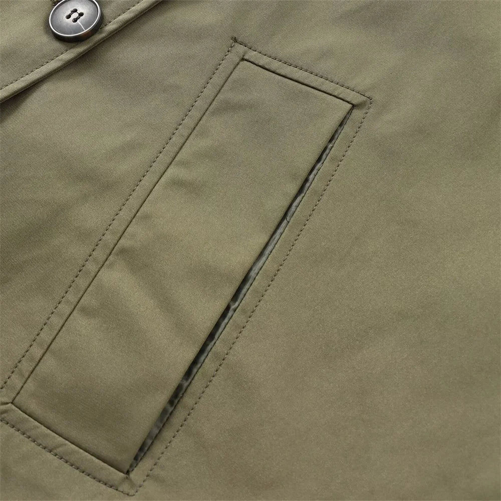 Gabardina con capucha Julia