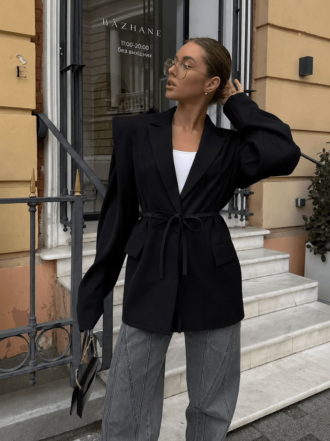 Blazer Megan con Lazo Frontal