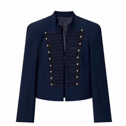 Chaqueta Napoleón con cuello alto Nadya