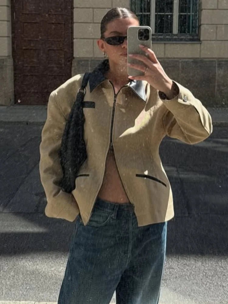 Chaqueta Natalie entallada estructurada tipo reloj de arena