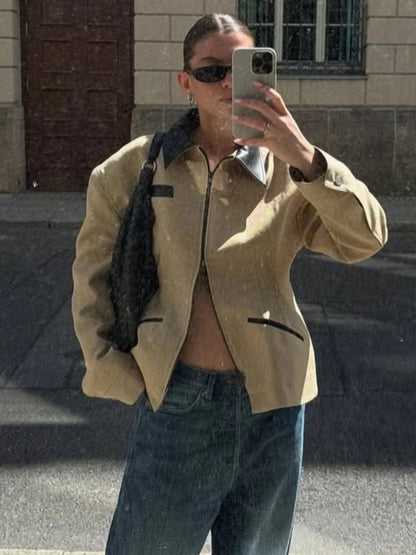Chaqueta Natalie entallada estructurada tipo reloj de arena