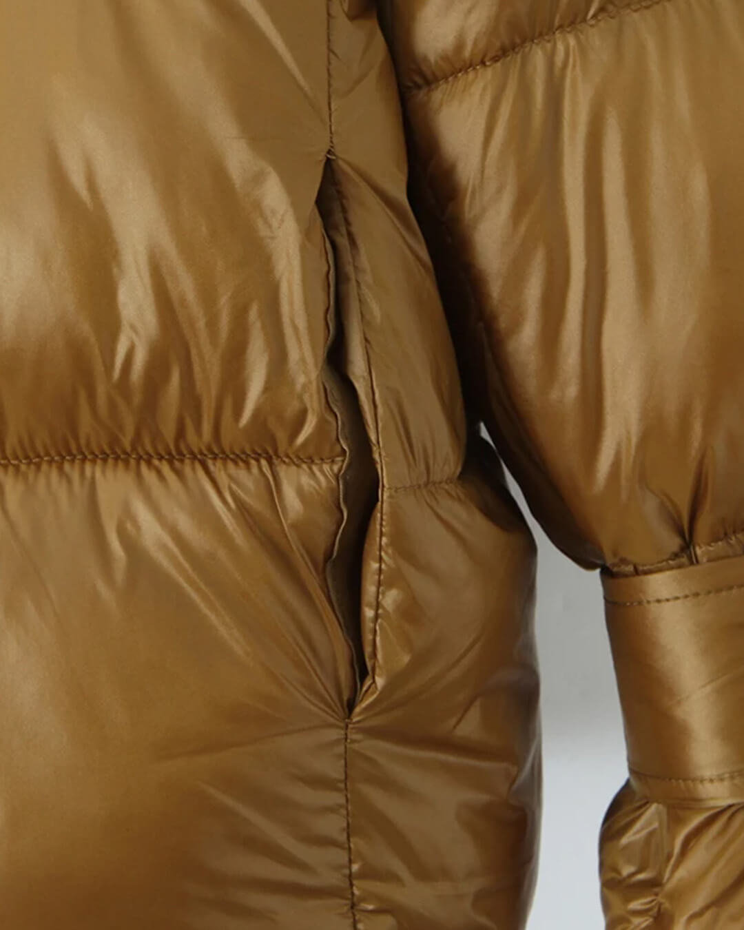 Chaqueta Acolchada Brillante Olivia