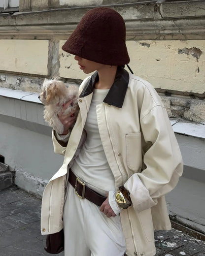 Chaqueta Oversize con Cordón Therese