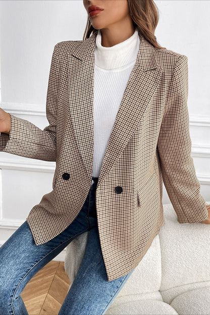 Blazer Beatrice vintage de pata de gallo