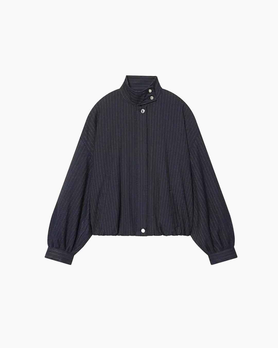 Chaqueta Bomber Magnolia de Rayas Finas