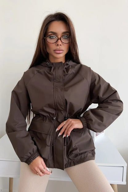Chaqueta Adelia impermeable con capucha