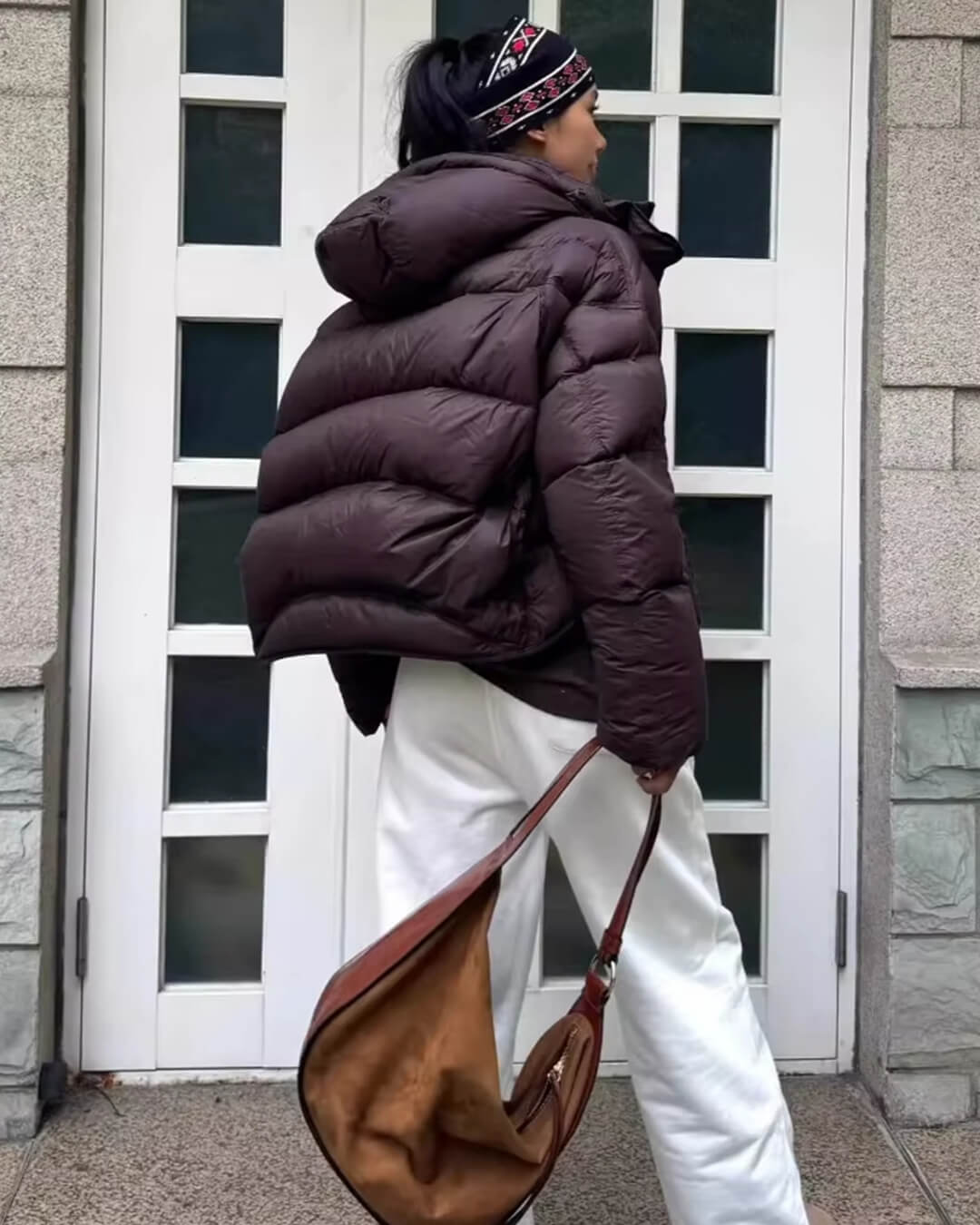 Chaqueta acolchada con capucha Alina