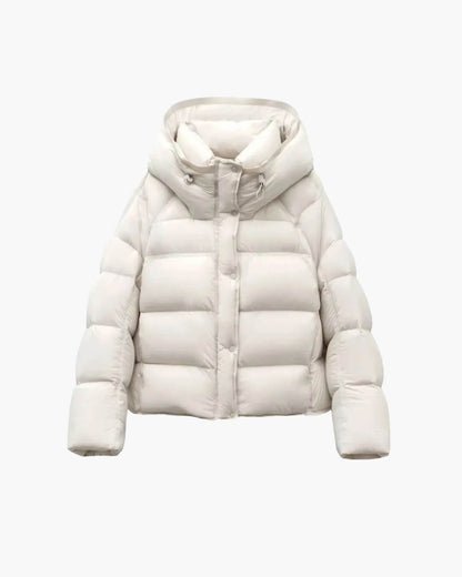 Chaqueta acolchada con capucha Alina