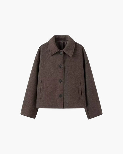 Chaqueta corta abotonada Angelina