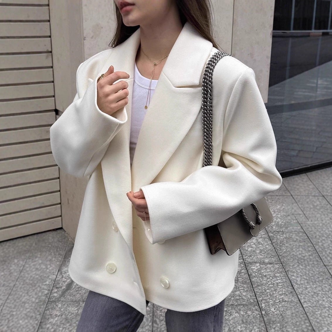 Abrigo Blazer Relajado Angeline