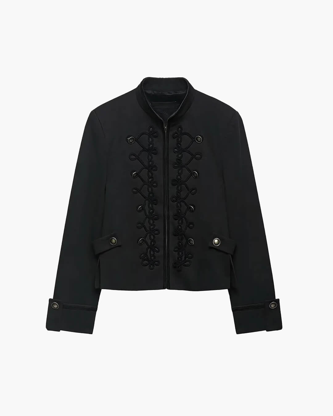 Chaqueta Napoleon Becky con hebilla de nudo de cuerda