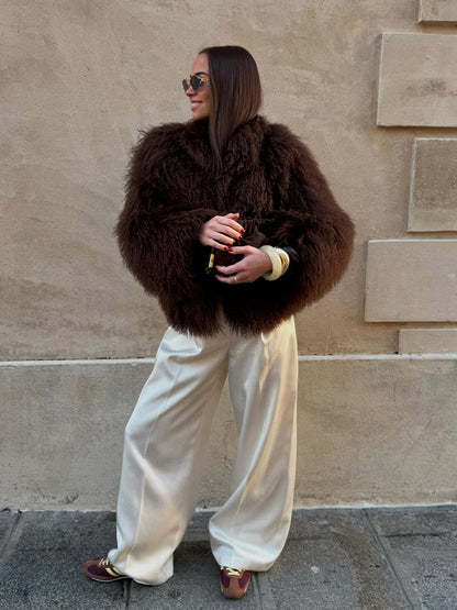 Bella Faux Fur Coat