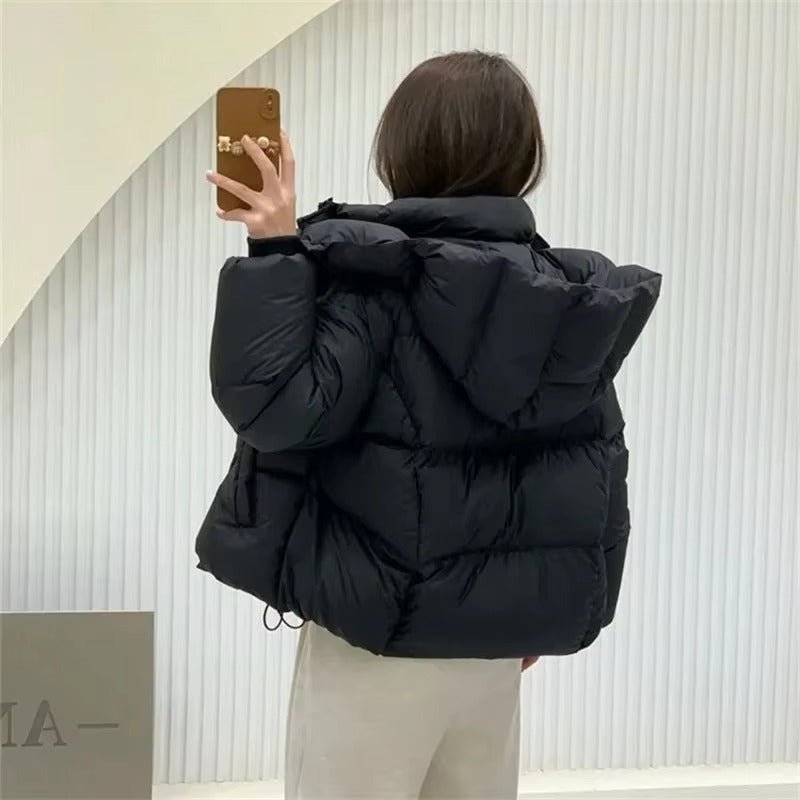 Adaure Chaqueta Acolchada Gruesa con Capucha