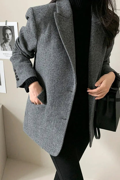 Blazer Belle de Corte Oversize
