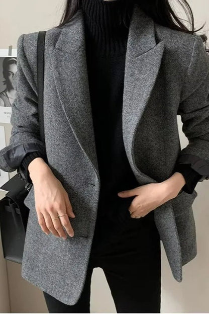 Blazer Belle de Corte Oversize