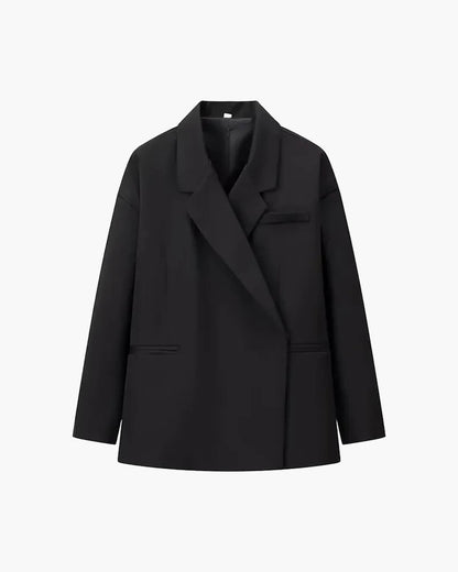 Blazer de Solapa con Un Botón Brittany