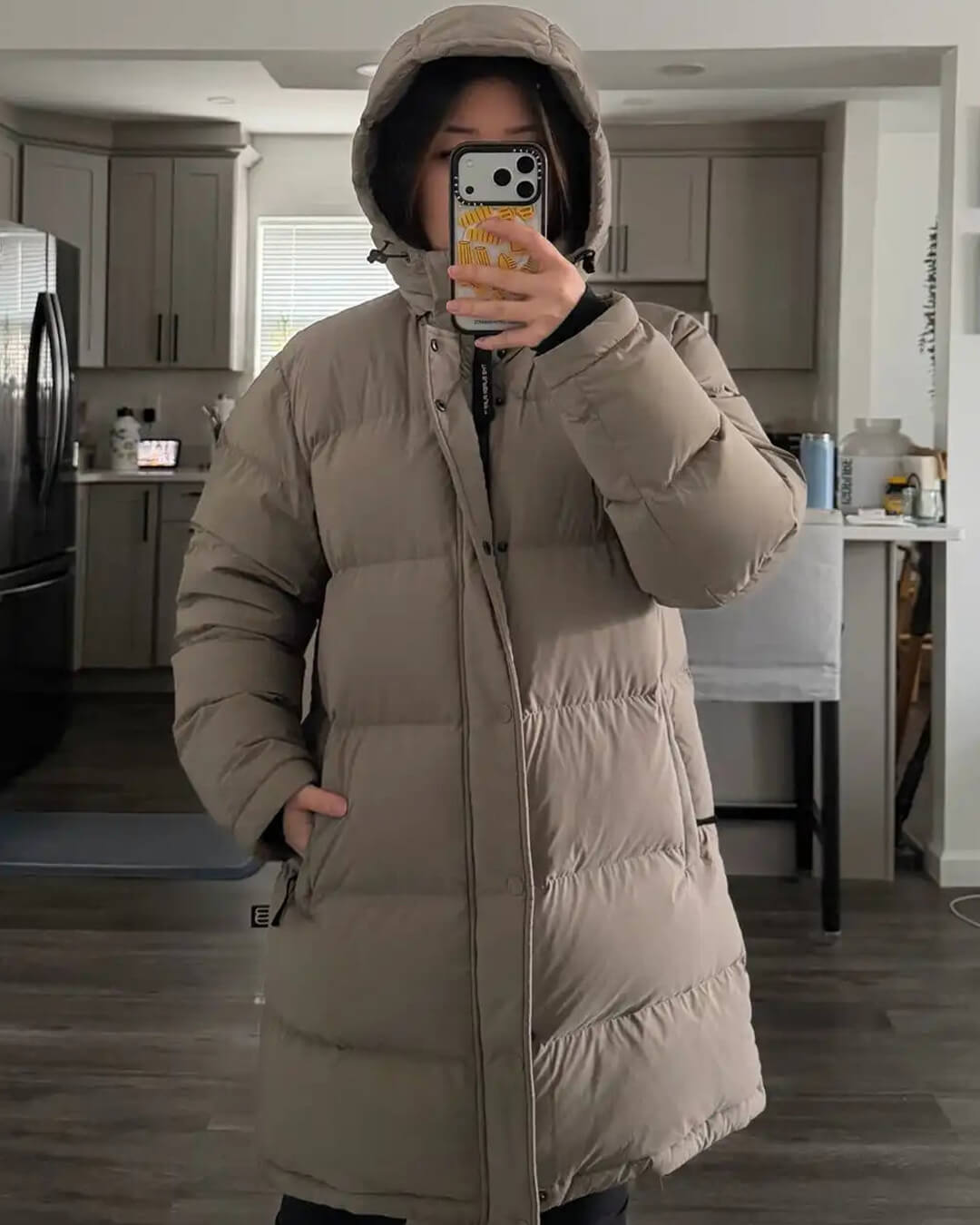 Chaqueta Parka con Capucha Carlyn