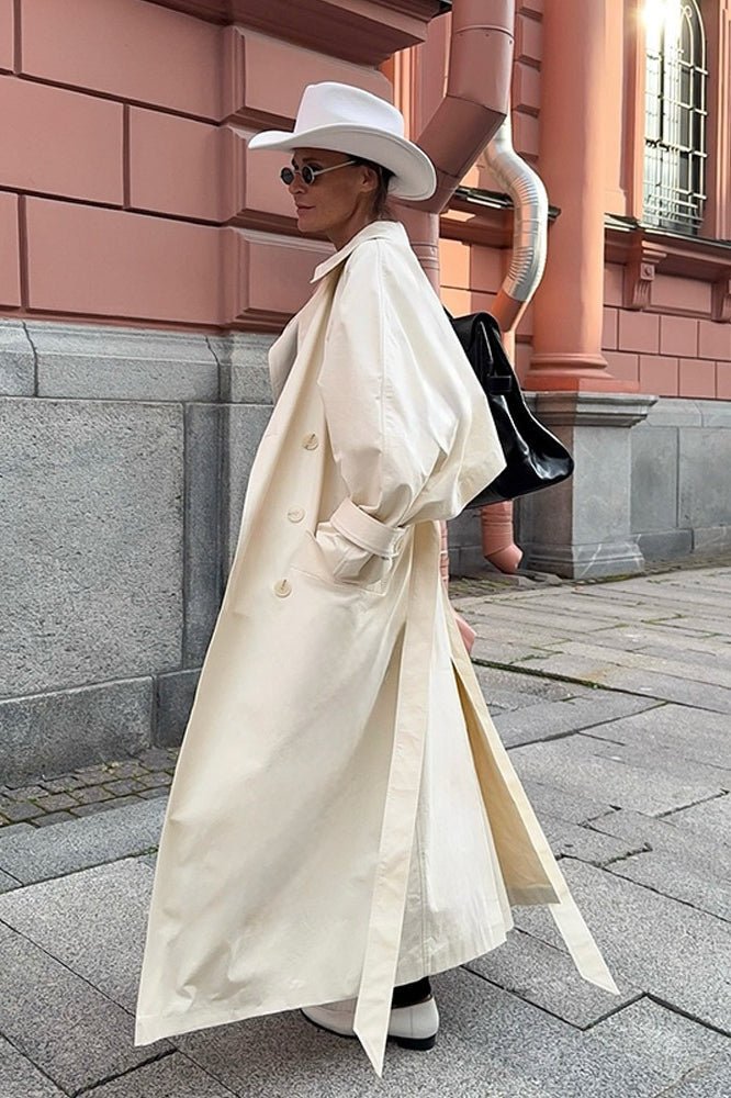 Gabardina Danielle con cinturón