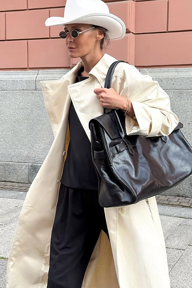 Gabardina Danielle con cinturón