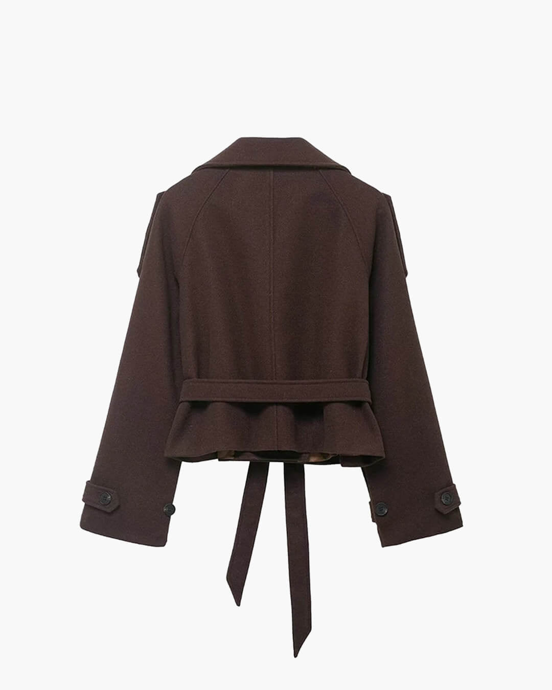 Gabardina Corta de Cuello Alto Debbie