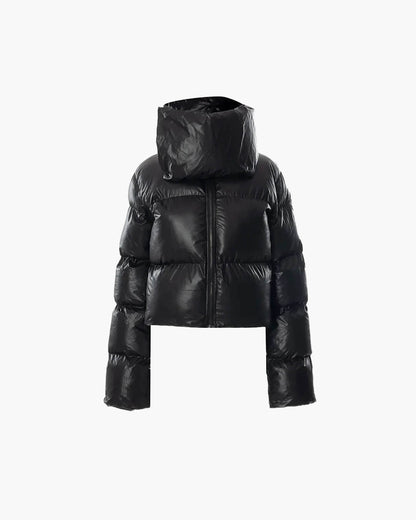 Chaqueta acolchada con cuello embudo Donna
