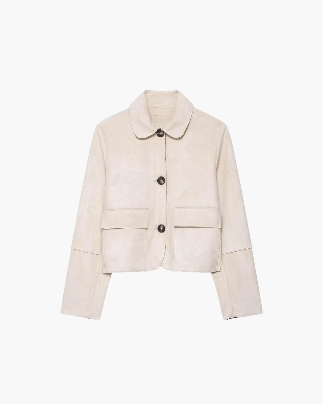Chaqueta de ante sintético Elara