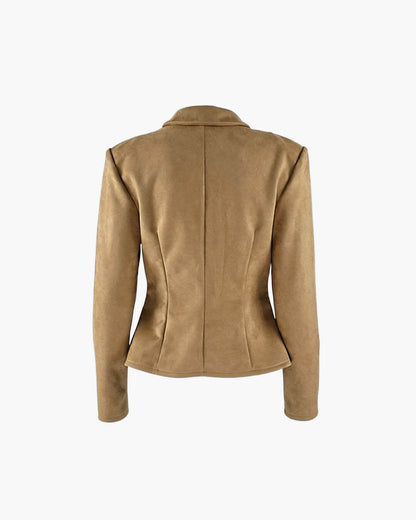 Chaqueta Ella de ante sintético