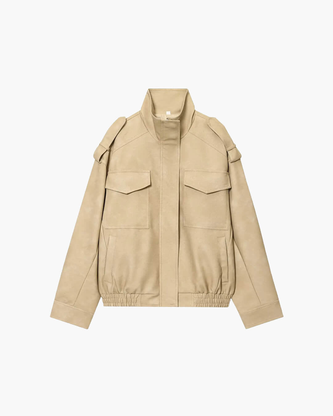 Cazadora Elyssa bomber de ante sintético