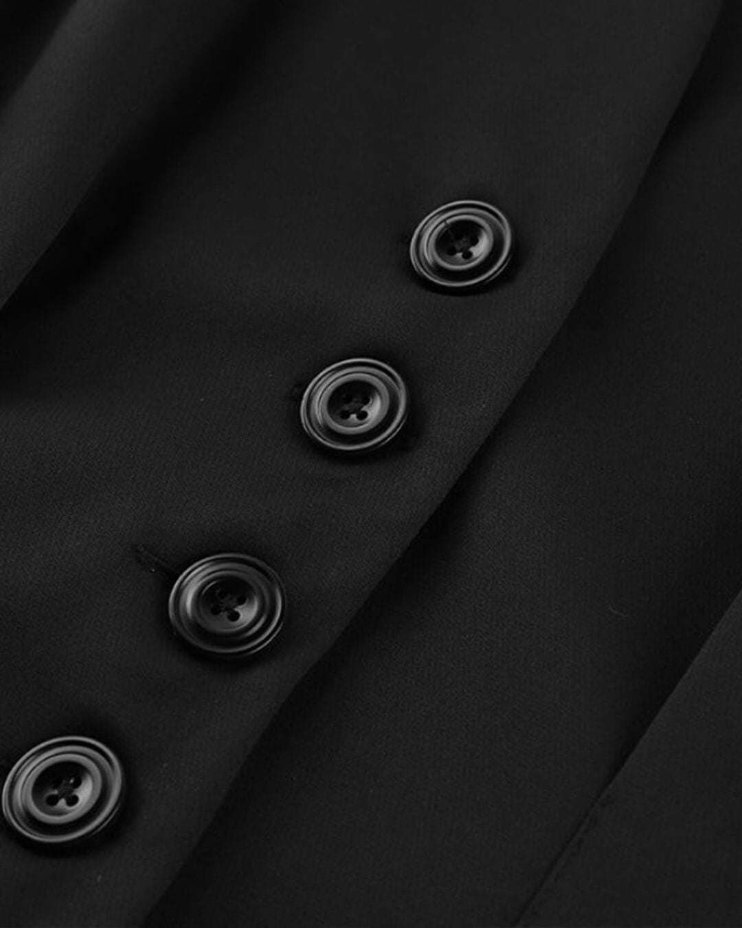 Blazer Empress con Cintura Fruncida y Escote en V