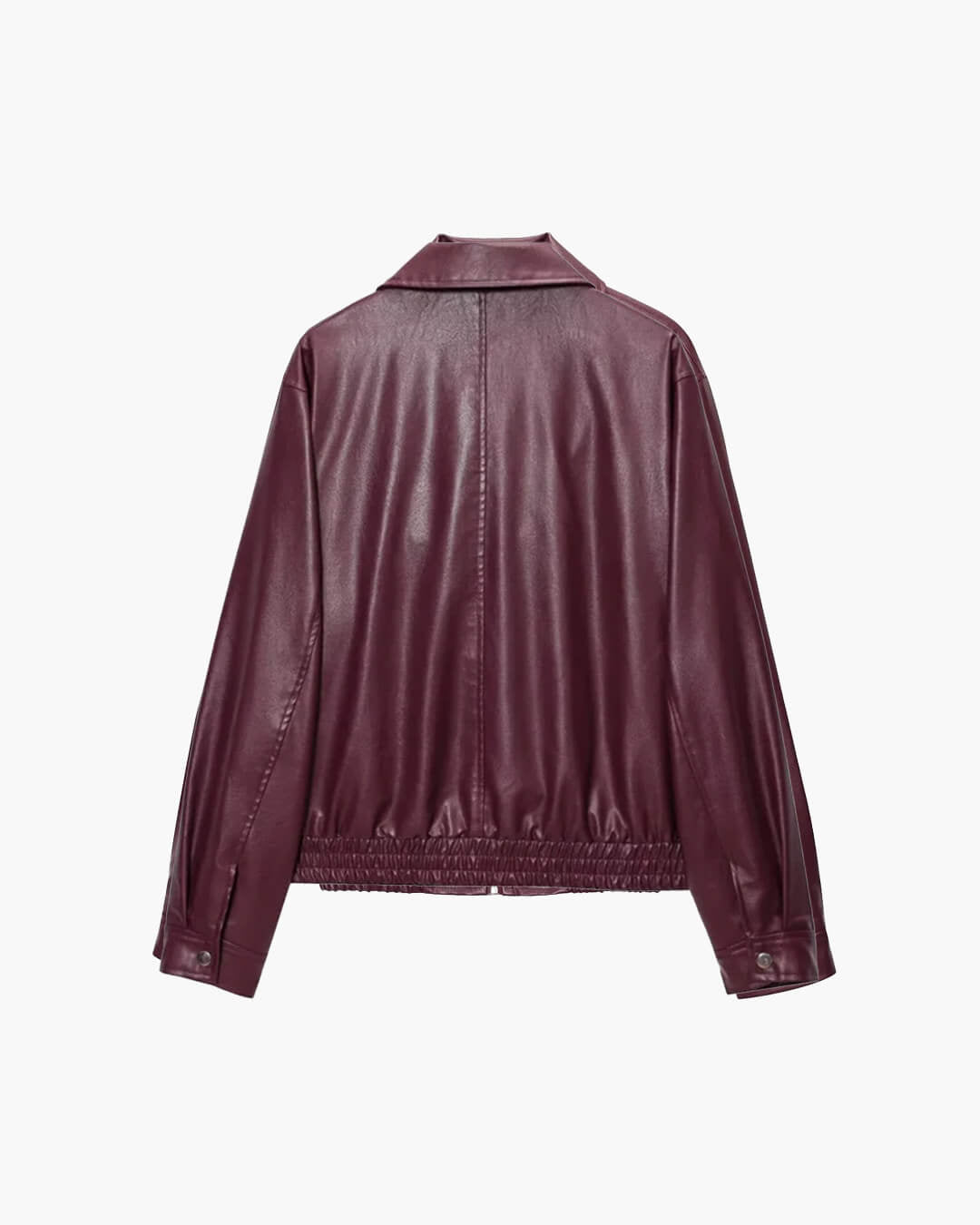 Chaqueta Erika de Cuero sintético con Cremallera
