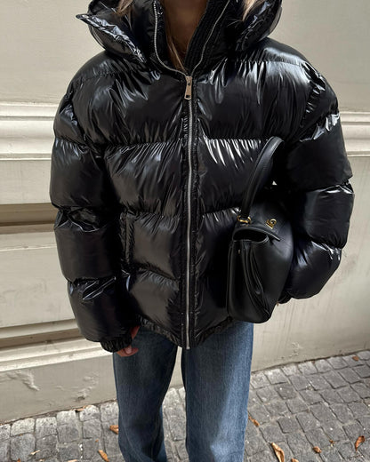 Chaqueta acolchada con capucha Geraldine