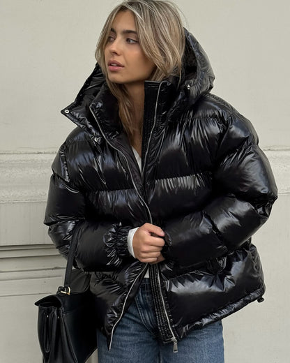 Chaqueta acolchada con capucha Geraldine
