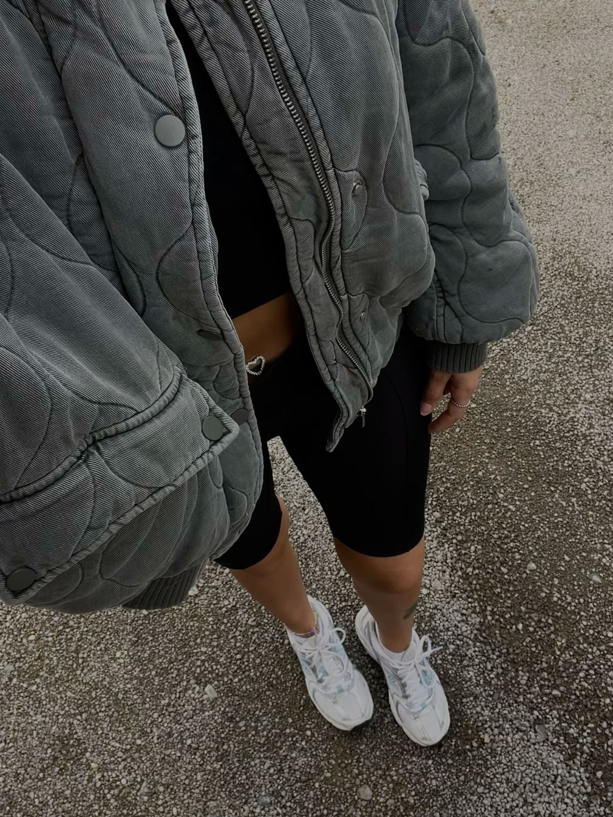 Chaqueta bomber acolchada Janella