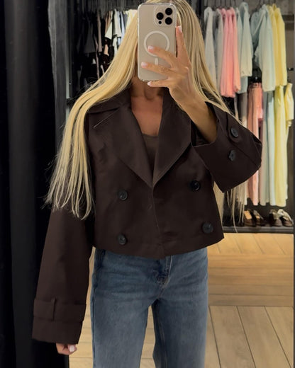 Gabardina corta Janice