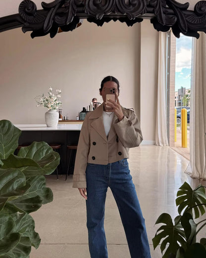 Gabardina corta Janice