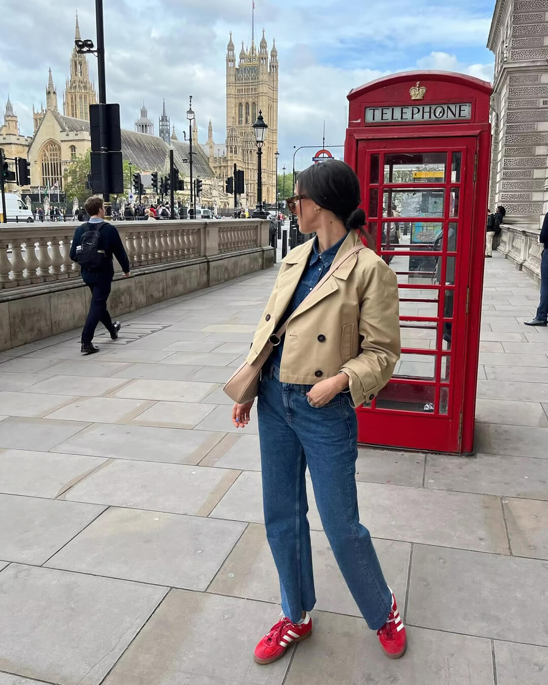 Gabardina corta Janice