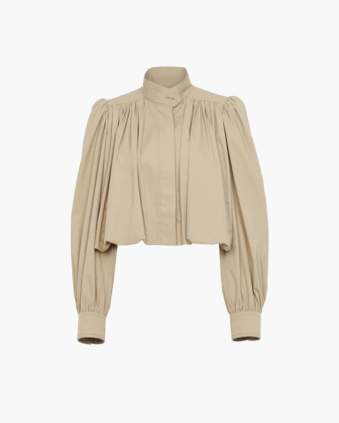 Chaqueta Jenna de corte holgado con pliegues