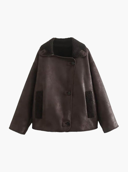 Chaqueta de piel sintética Laila