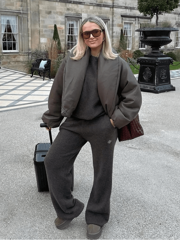Chaqueta de cuero sintético con solapa Lara