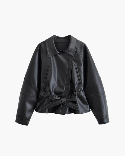 Chaqueta biker Maggie de polipiel