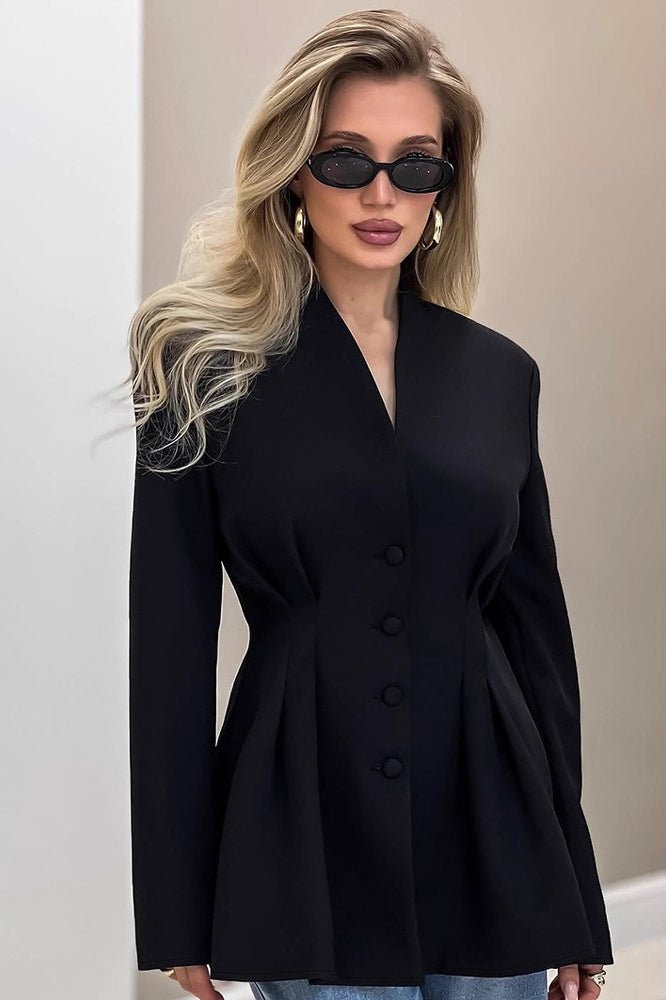 Blazer Margarita Plisado
