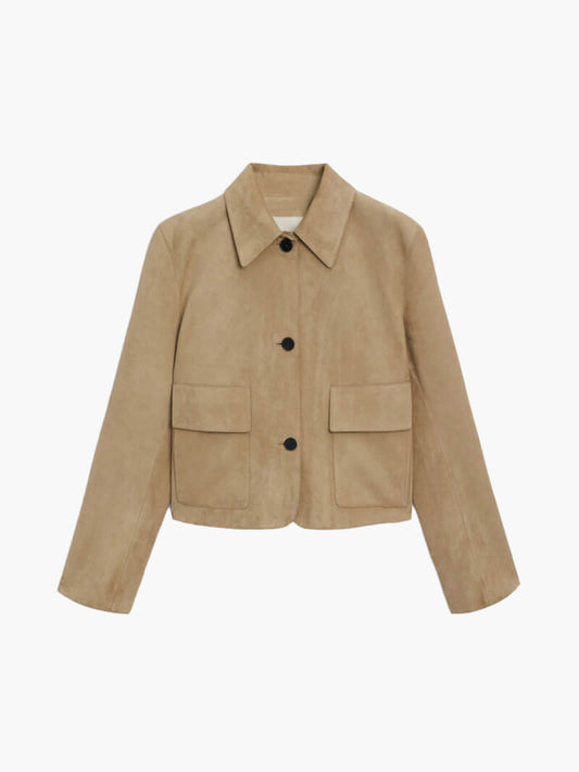 Chaqueta de ante sintético Marissa