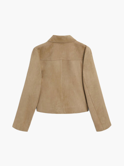 Chaqueta de ante sintético Marissa