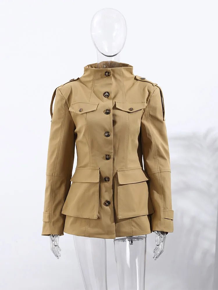 Gabardina entallada Melinda