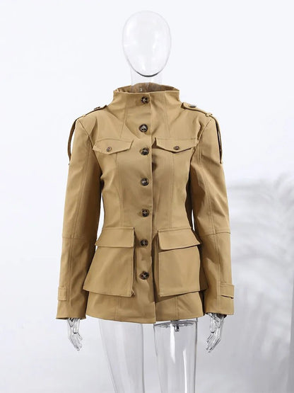 Gabardina entallada Melinda
