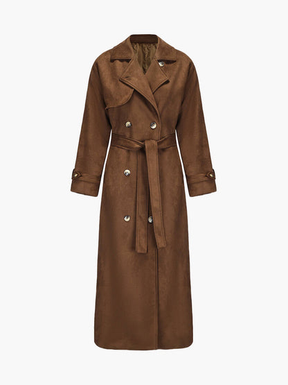 Gabardina Molly de ante sintético