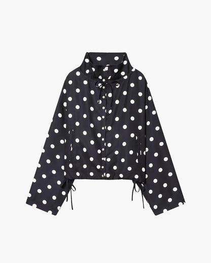 Chaqueta Patricia de lunares con cuello alto