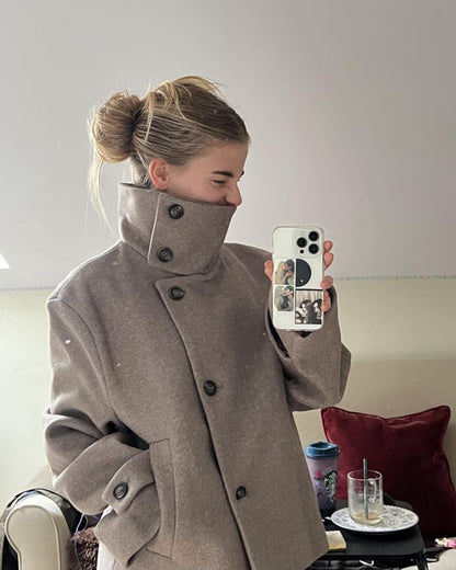 Chaqueta Ramona con cuello alto